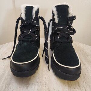 Sorel Womens Tivoli V Tall Waterpro Velvet Tan 6.5M - A036